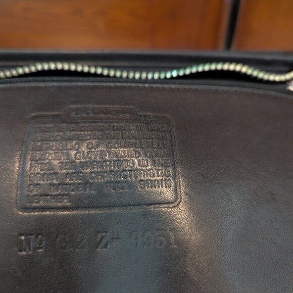 Vintage Coach 9951 Classic Shoulder Bag Leather Legacy Patricia - Picture 7 of 11